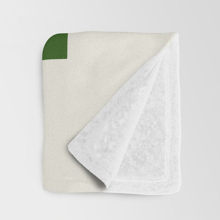 Take a Hike in Green and Beige Throw Blanket Gallery Image 3