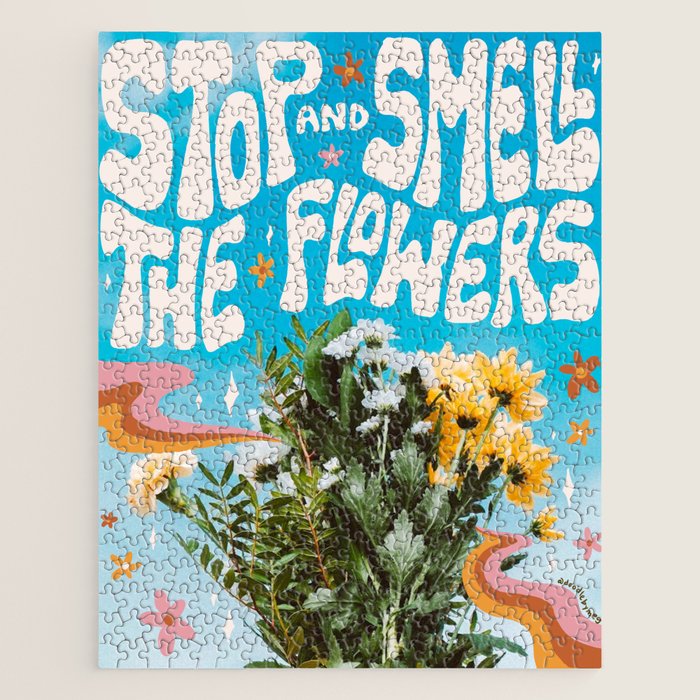 Stop and Smell the Flowers Jigsaw Puzzle Gallery Image 1