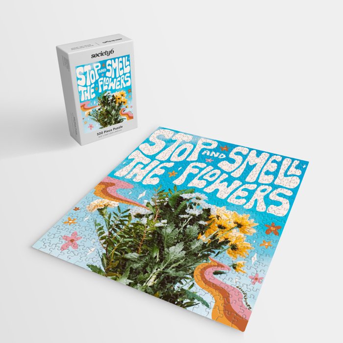 Stop and Smell the Flowers Jigsaw Puzzle Gallery Image 2