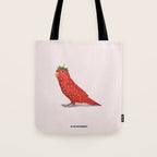 Strawbirdy Tote Bag Gallery Image 1