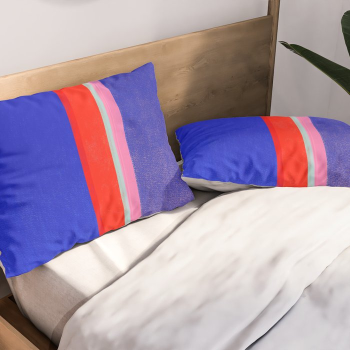 stripe study 48 Pillow Sham Gallery Image 2