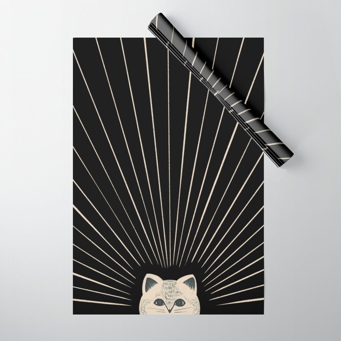 Good Morning son - Kitty 2 Wrapping Paper Gallery Image 1