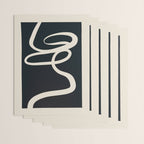 Abstract Line 16 Wrapping Paper Gallery Image 3