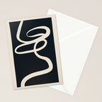 Abstract Line 16 Stationery Card Gallery Image 2