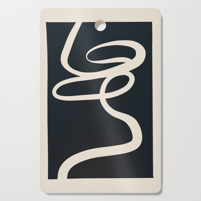 Abstract Line 16 Cutting Board Gallery Image 1