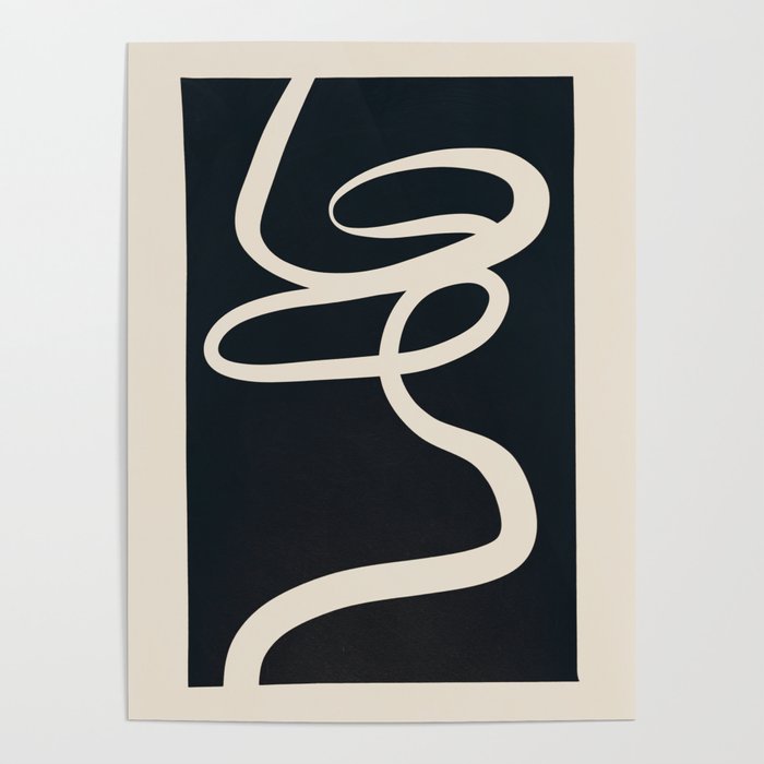 Abstract Line 16 Poster Gallery Image 4
