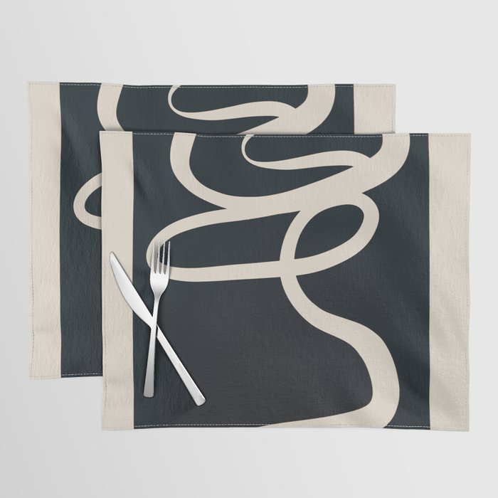 Abstract Line 16 Placemat Gallery Image 1