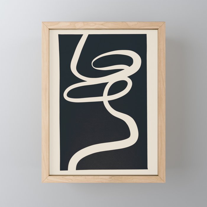 Abstract Line 16 Mini Art Print Gallery Image 1