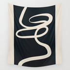 Abstract Line 16 Wall Tapestry Gallery Image 4
