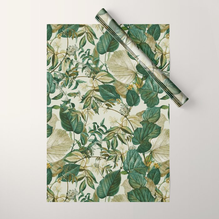 The Scent of Leaves Wrapping Paper Gallery Image 1