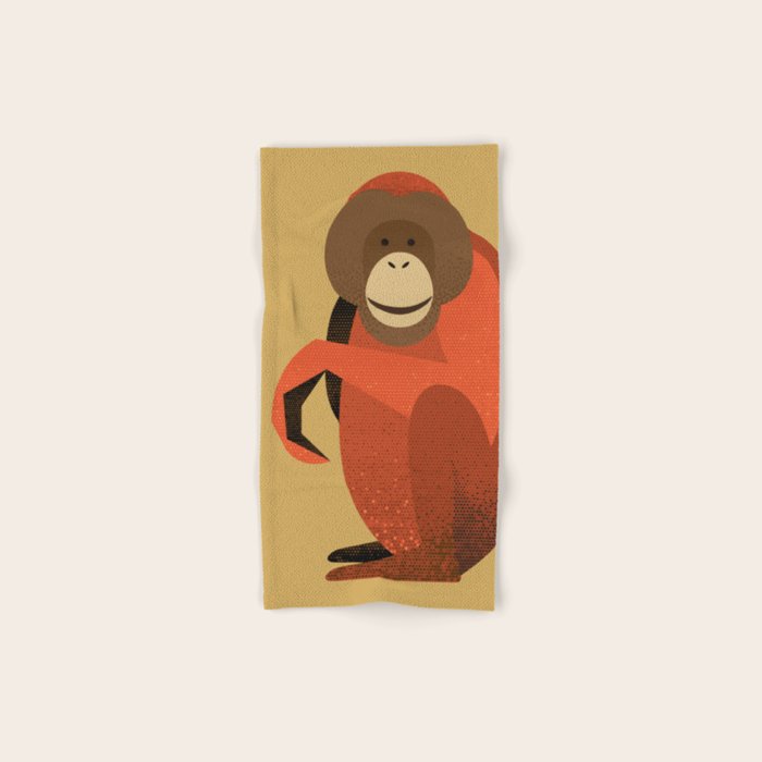 Whimsy Orangutan Bath Towel Gallery Image 1