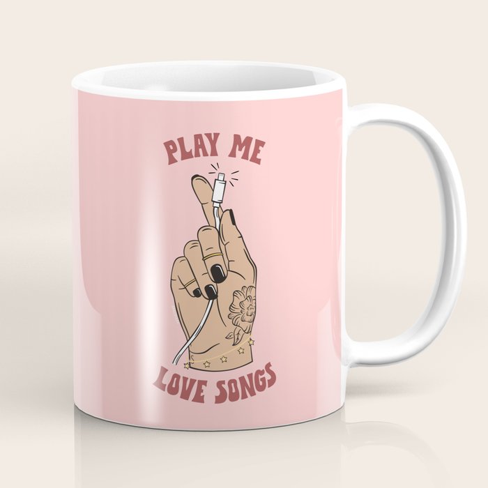 PLAY ME LOVE SONGS Coffee Mug Gallery Image 1