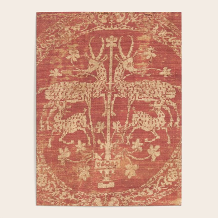 Deer Tapestry Poster Gallery Image 1