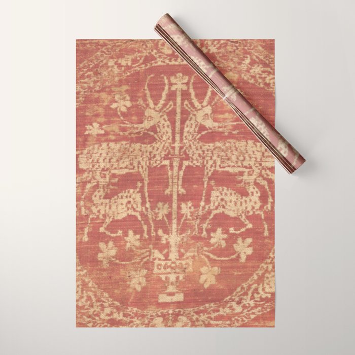 Deer Tapestry Wrapping Paper Gallery Image 1