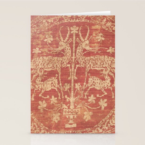 Deer Tapestry Stationery Card Gallery Image 1