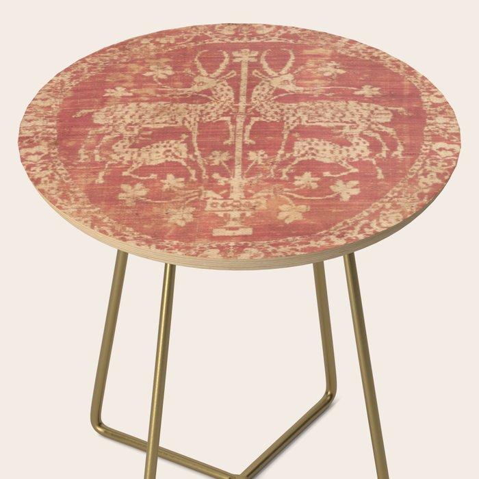 Deer Tapestry Side Table Gallery Image 2