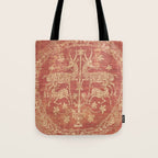 Deer Tapestry Tote Bag Gallery Image 1