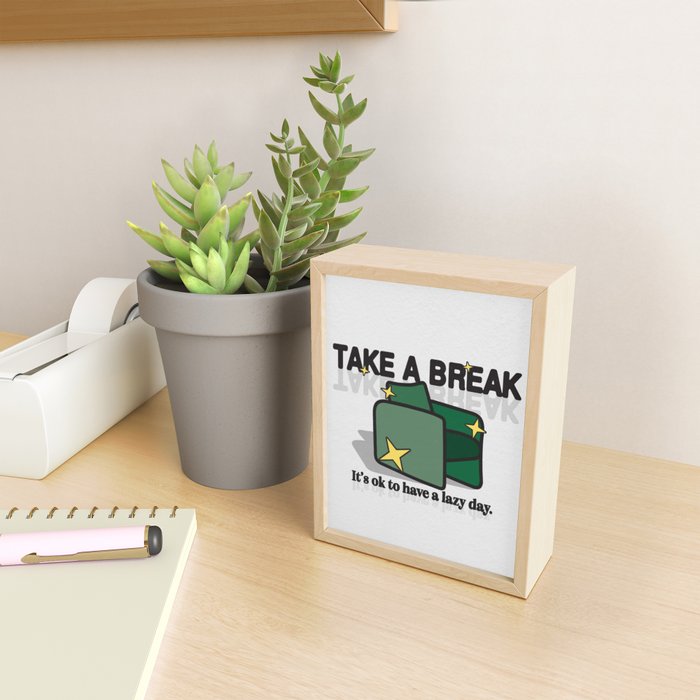 Take a Break! Mini Art Print Gallery Image 2