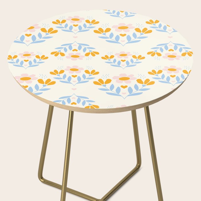 Sweet Love - Floral Pattern Side Table Gallery Image 2