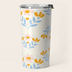 Sweet Love - Floral Pattern Travel Mug Gallery Image 2