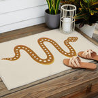 Minimal Snake - Desert Orange II Outdoor Rug Gallery Image 2
