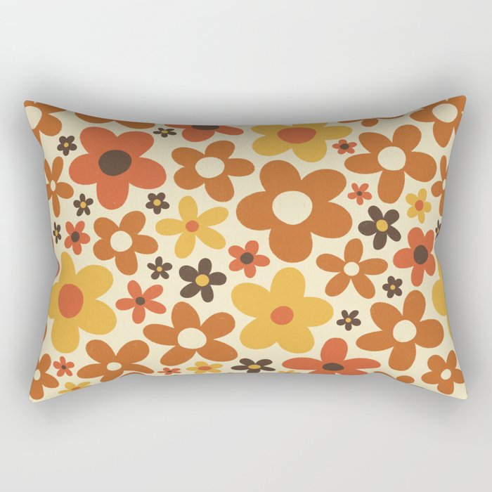 Flower Power #3 Rectangular Pillow Gallery Image 1
