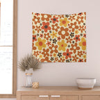 Flower Power #3 Wall Tapestry Gallery Image 2