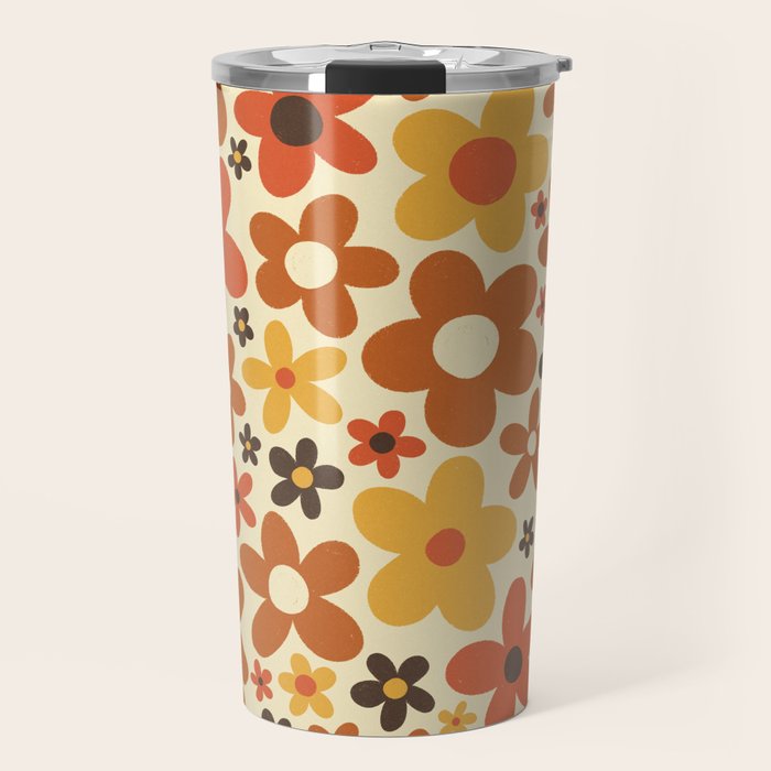 Flower Power #3 Travel Mug Gallery Image 1