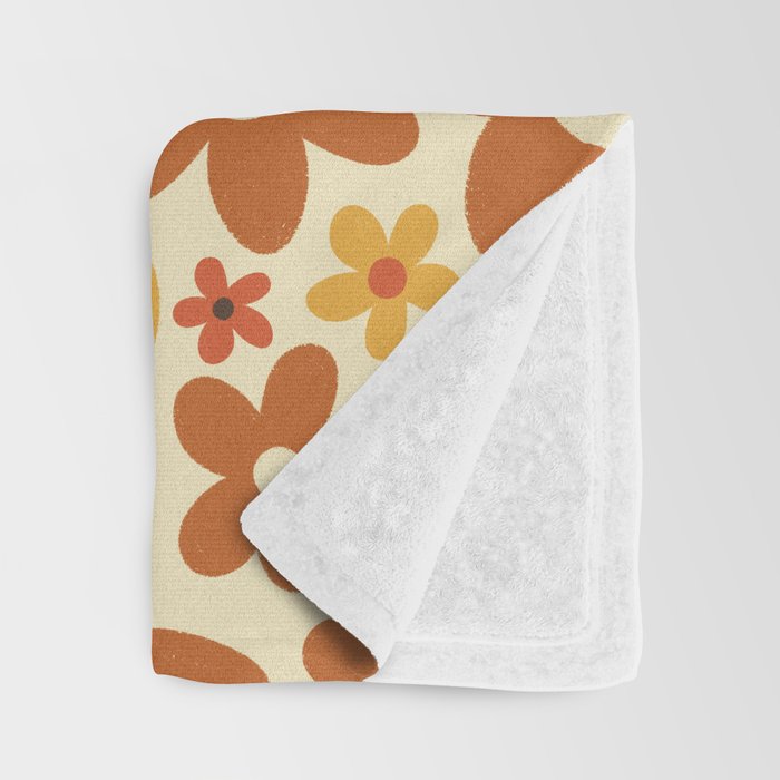 Flower Power #3 Throw Blanket Gallery Image 3