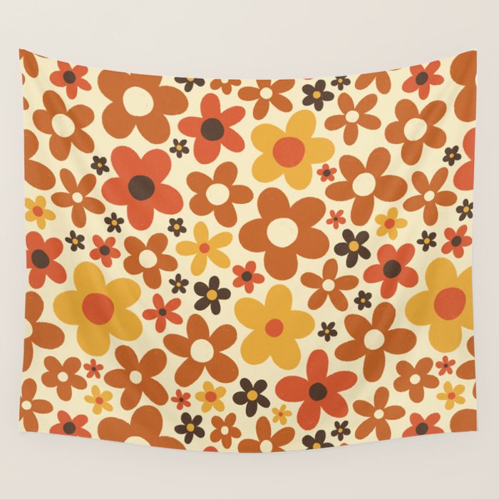 Flower Power #3 Wall Tapestry Gallery Image 1