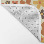 Flower Power #3 Bath Mat Gallery Image 2