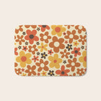 Flower Power #3 Bath Mat Gallery Image 1