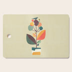 Potted plant with a bird Cutting Board Gallery Image 1