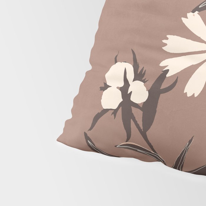 Abstract Flowers 16 Pillow Sham Gallery Image 4