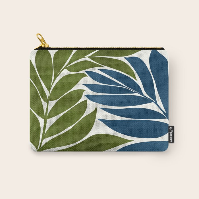 Deep Woods Botanical Painting Carry All Pouch Gallery Image 1