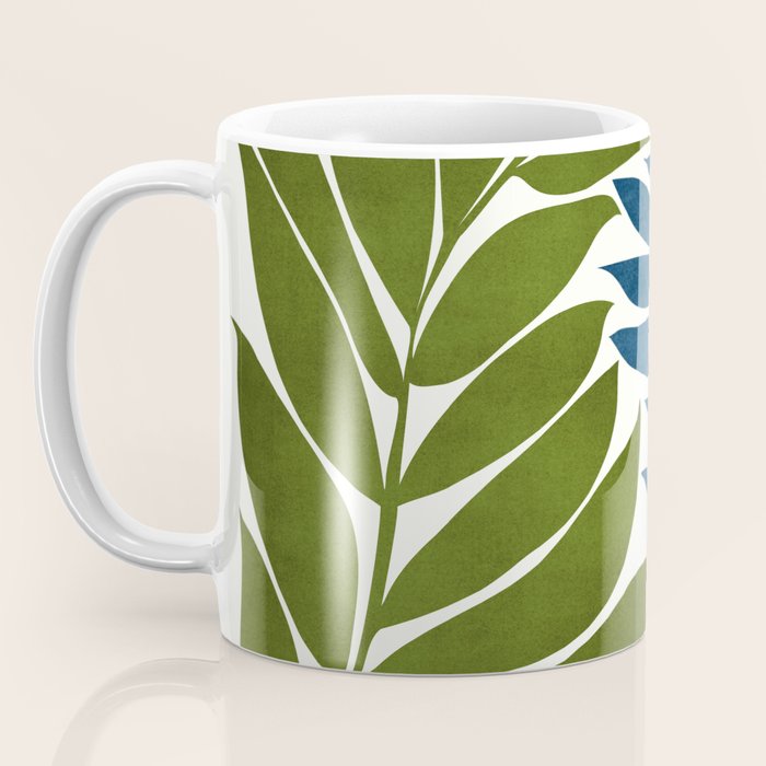 Deep Woods Botanical Painting Coffee Mug Gallery Image 3