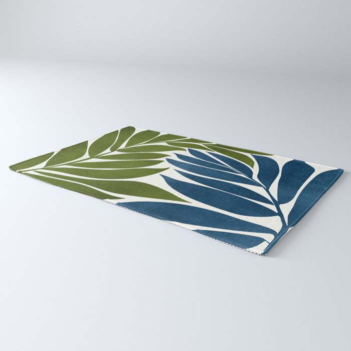 Deep Woods Botanical Painting Rug Gallery Image 3