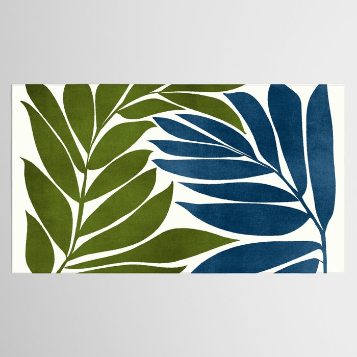 Deep Woods Botanical Painting Tablecloth Gallery Image 2