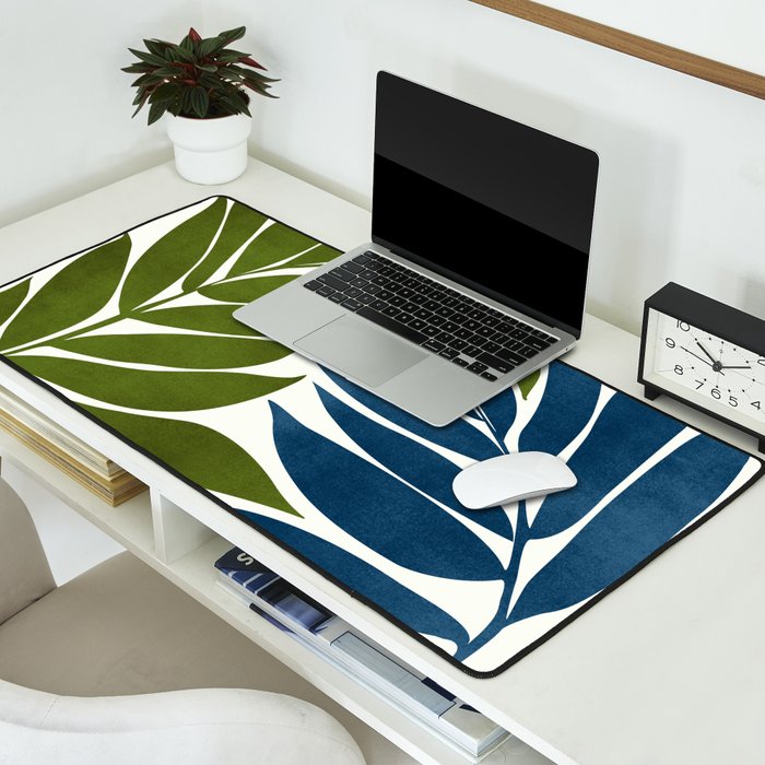 Deep Woods Botanical Painting Desk Mat Gallery Image 2