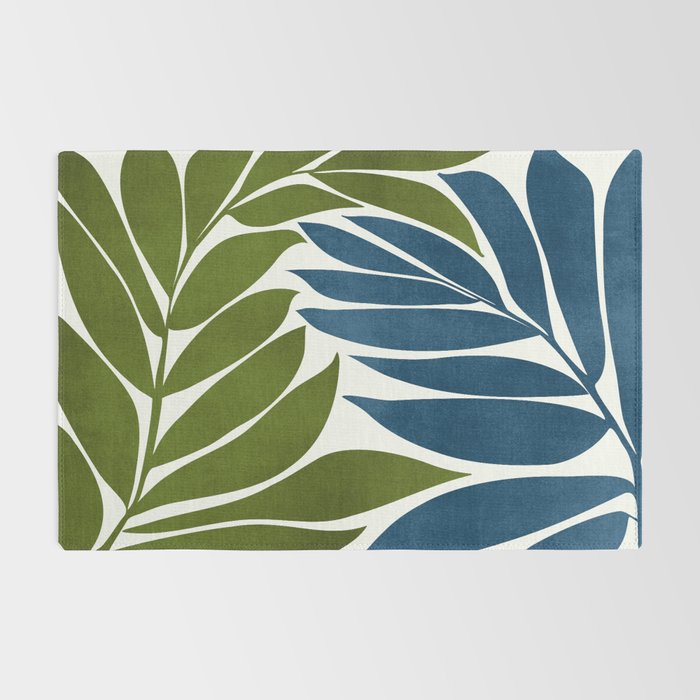 Deep Woods Botanical Painting Rug Gallery Image 2