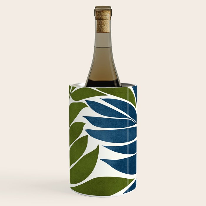 Deep Woods Botanical Painting Wine Chiller Gallery Image 1