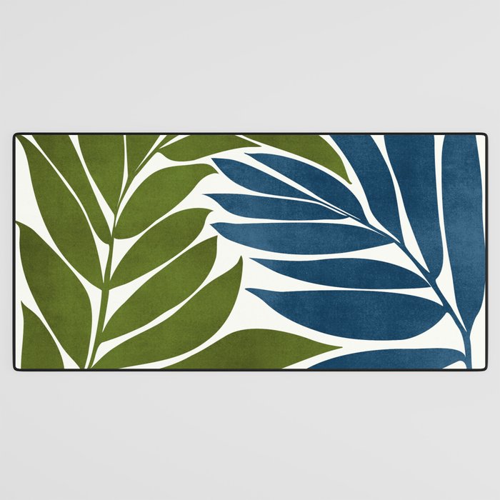 Deep Woods Botanical Painting Desk Mat Gallery Image 3