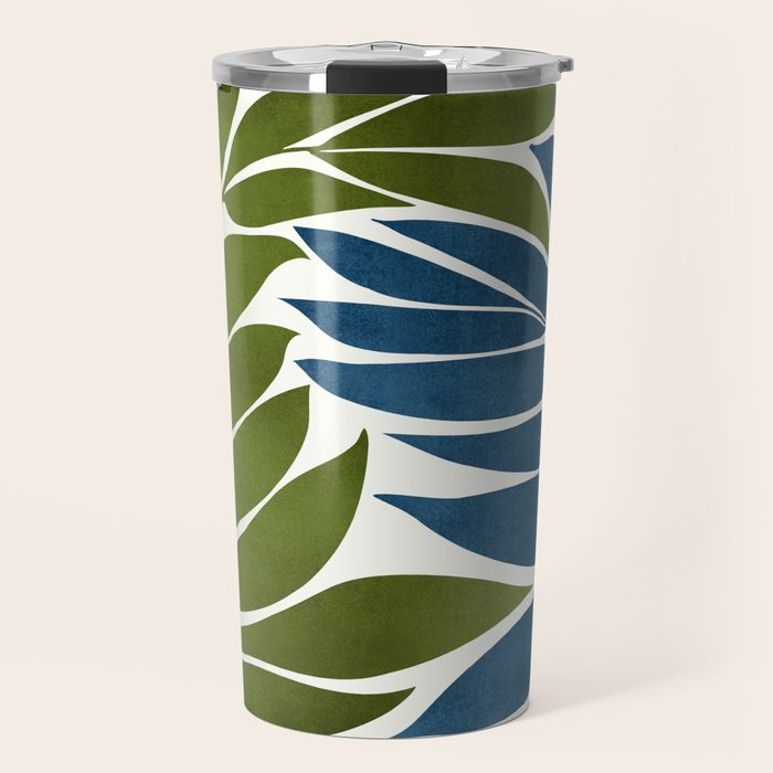 Deep Woods Botanical Painting Travel Mug Gallery Image 1