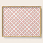 Crisscross (Pink) Serving Tray Gallery Image 1