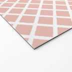Crisscross (Pink) Welcome Mat Gallery Image 2