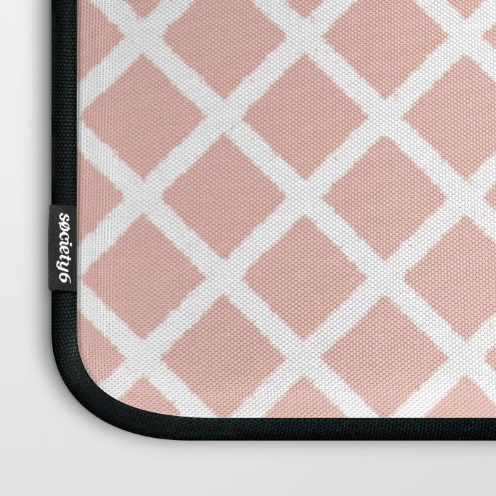 Crisscross (Pink) Laptop Sleeve Gallery Image 3