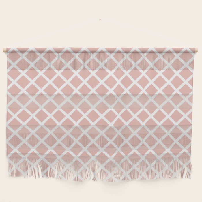 Crisscross (Pink) Wall Hanging Gallery Image 1