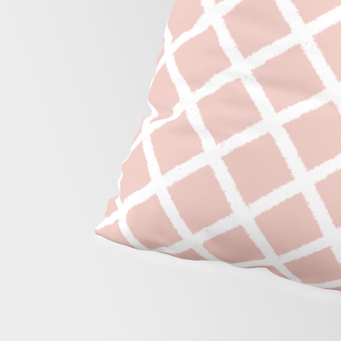 Crisscross (Pink) Pillow Sham Gallery Image 4