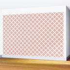 Crisscross (Pink) Wall Mural Gallery Image 2