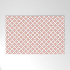 Crisscross (Pink) Welcome Mat Gallery Image 1
